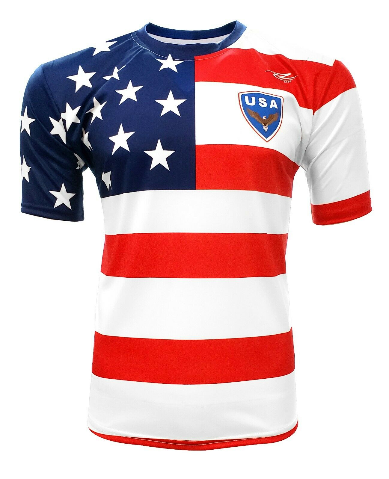Men's Usa Fan Soccer Jersey Color White/red/blue