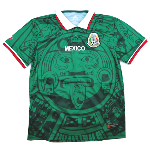 Madstrange Mexico 1998 Home Soccer Jersey