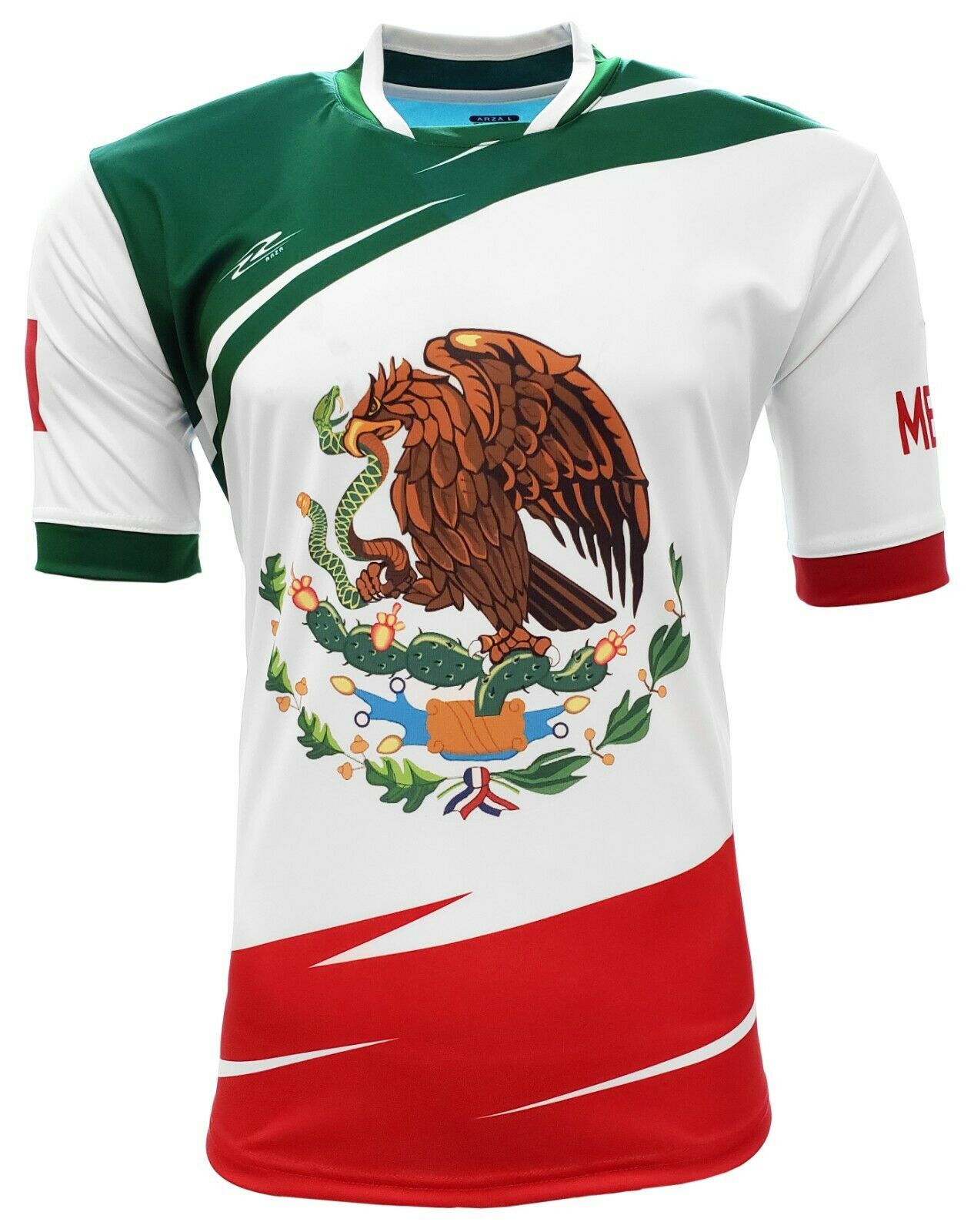 Mexico  Men Fan Jersey Color Green,white,red