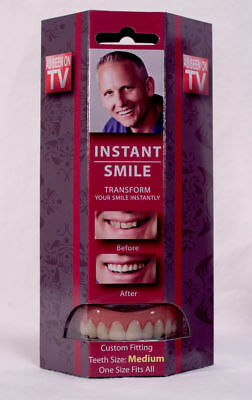 Instant Smile Deluxe Teeth Medium Top Fake Cosmetic Impression Material